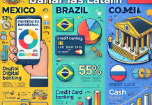 Digitalización y nuevos hábitos marcan las preferencias bancarias en Brasil, Colombia y México Preferencias bancarias latam